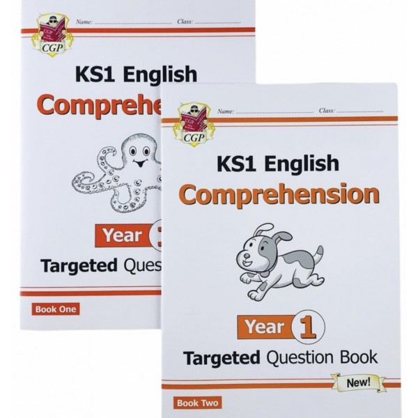 KS1 English Targeted Question Book: Year 1 Comprehension - Book 1 & 2 Bundle
