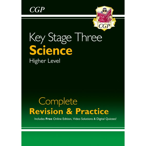 KS3 Science Complete Revision & Practice – Higher (includes Online Edition, Videos & Quizzes)