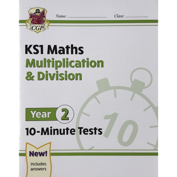 KS1 Maths 10-Minute Tests: Multiplication & Division - Year 2