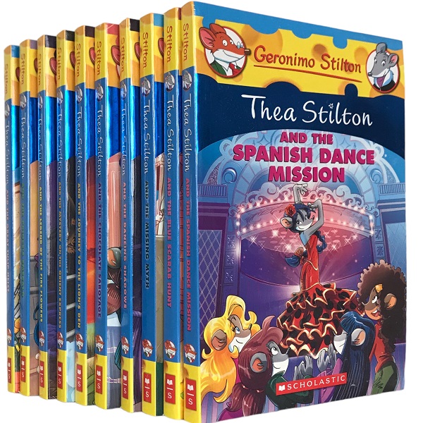 Thea Stilton 10 Books Collection. Set 2