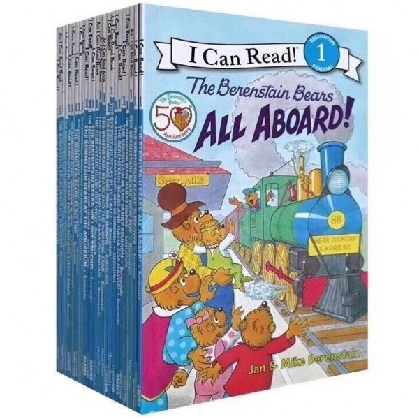 The Berenstain Bears 34 Books Set. I Can Read, Level 1