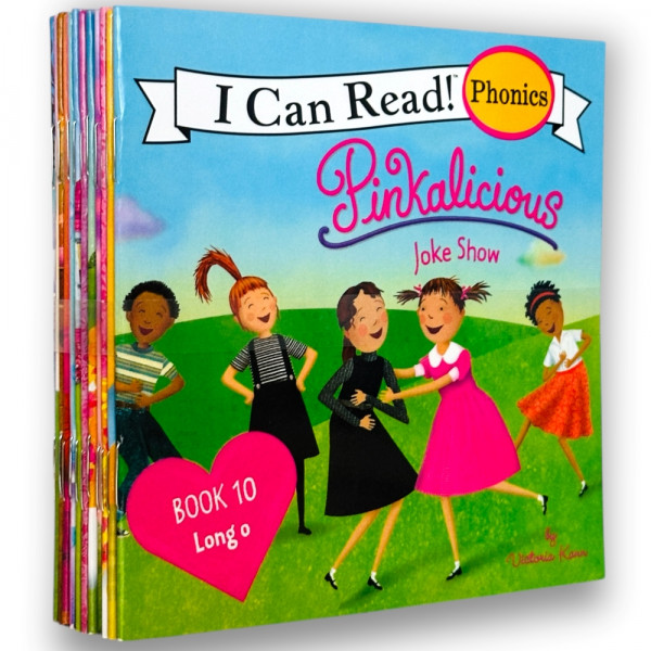 I Can Read Pinkalicious. Phonics. 12 Books Collection I Can Read Pinkalicious. Phonics. 12 Books Collection