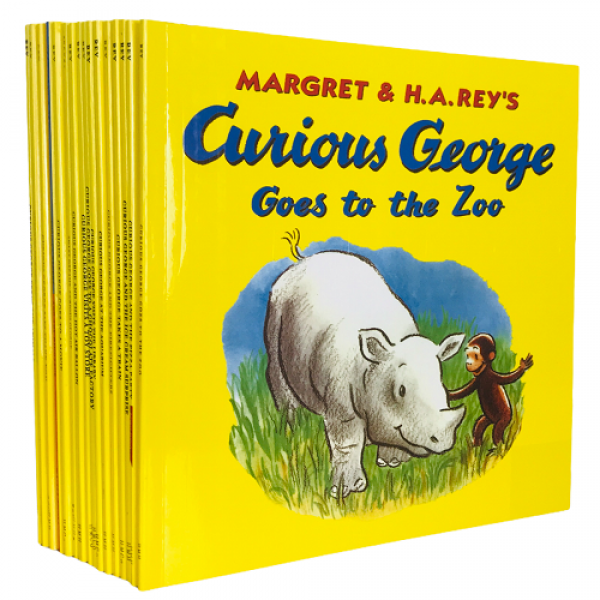 Curious George 16 Books Collection. УЦЕНКА
