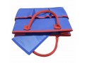 Teacher's Handbag. Portable Storage Organizer. Blue/Red