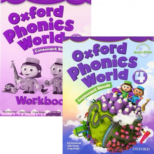  Oxford Phonics World 4. Study book and Workbook