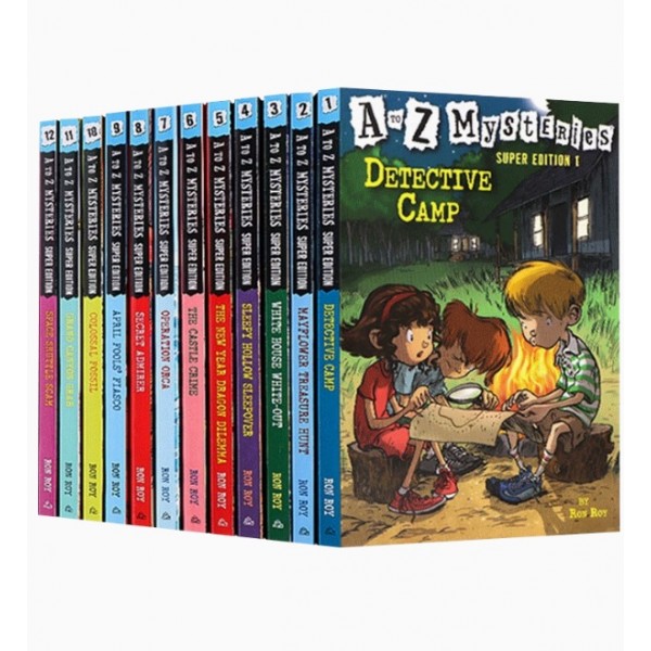 A to Z Mysteries Super Edition. 14 Books Collection