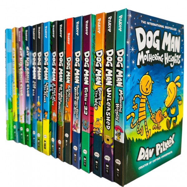 Dog Man 15 Books Collection